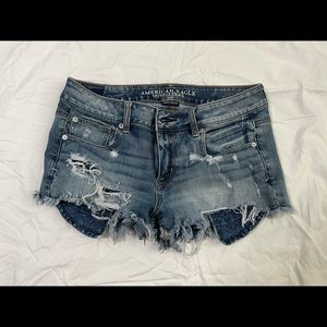 AE Denim Shorties